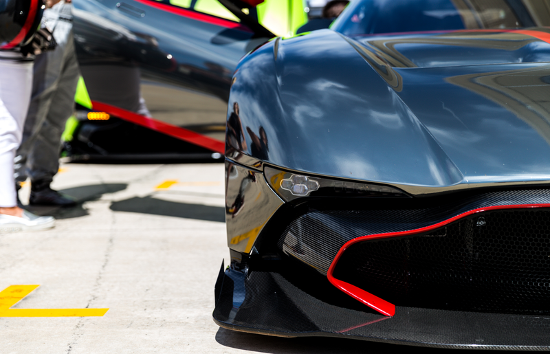 Illustration for article titled Behold The Unfathomably Gorgeous Spectacle Of An Aston Martin Vulcan Track Day